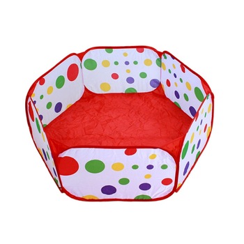Tarc de Joaca cu buline colorate din PVC Pliabil pentru Copii diametru 90cm Tarc de Joaca cu buline colorate din PVC Pliabil pentru Copii diametru 90cm