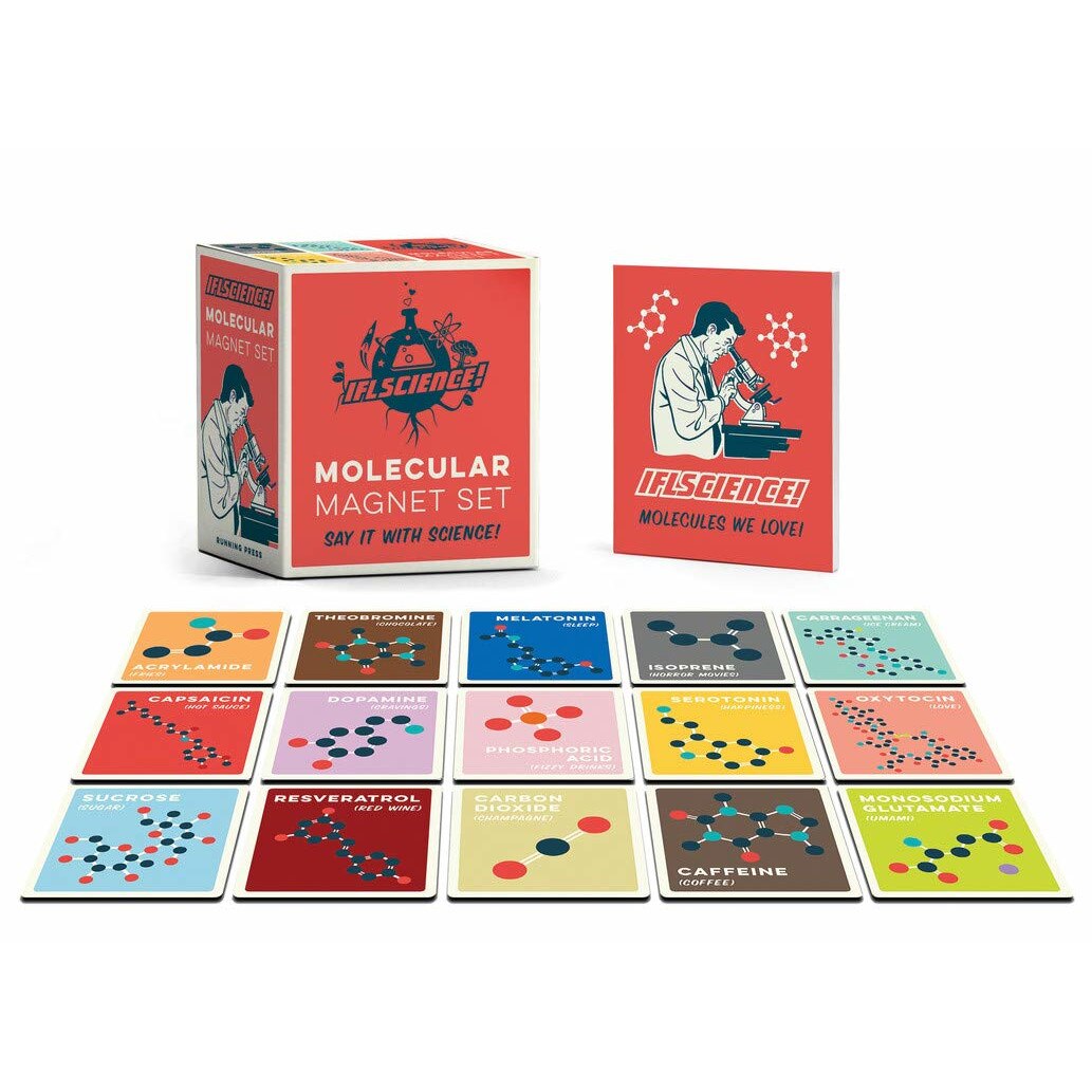 Kit magneti - IFLScience Molecular - Say It With Science! - Paul Parsons