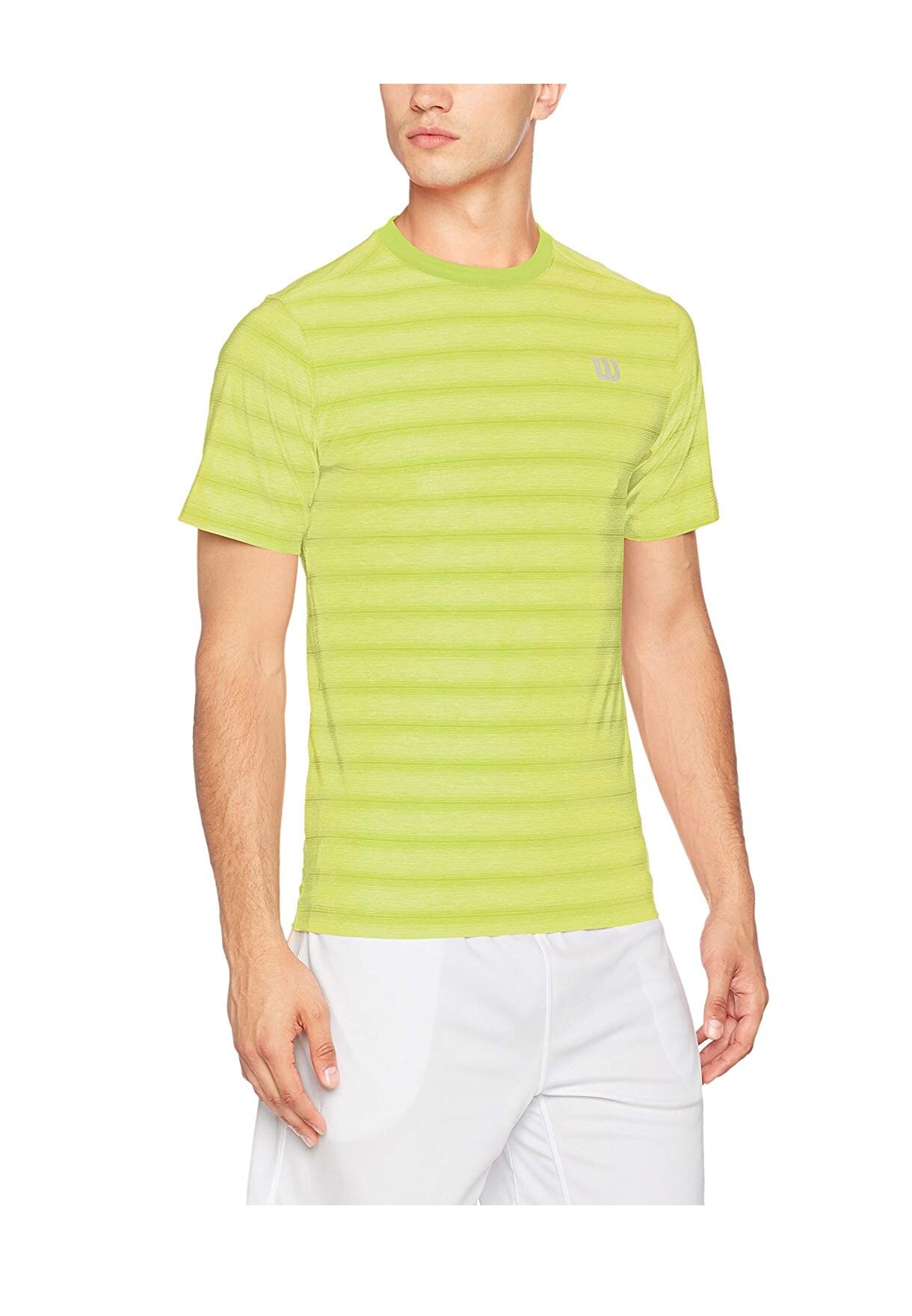 Tricou barbatesc cu maneci scurte Wilson Blur, Verde, M