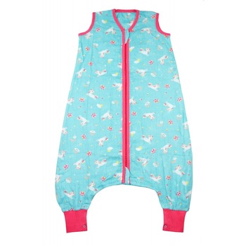 Sac de dormit cu picioruse Bamboo Unicorn 18-24 luni 0.5 Tog Sac de dormit cu picioruse Bamboo Unicorn 18-24 luni 0.5 Tog