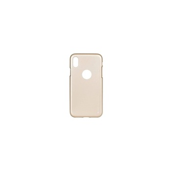 Husa Apple iPhone X,iPhone XS - Goospery TPU i-Jelly Case Gold Husa Apple iPhone X,iPhone XS - Goospery TPU i-Jelly Case Gold