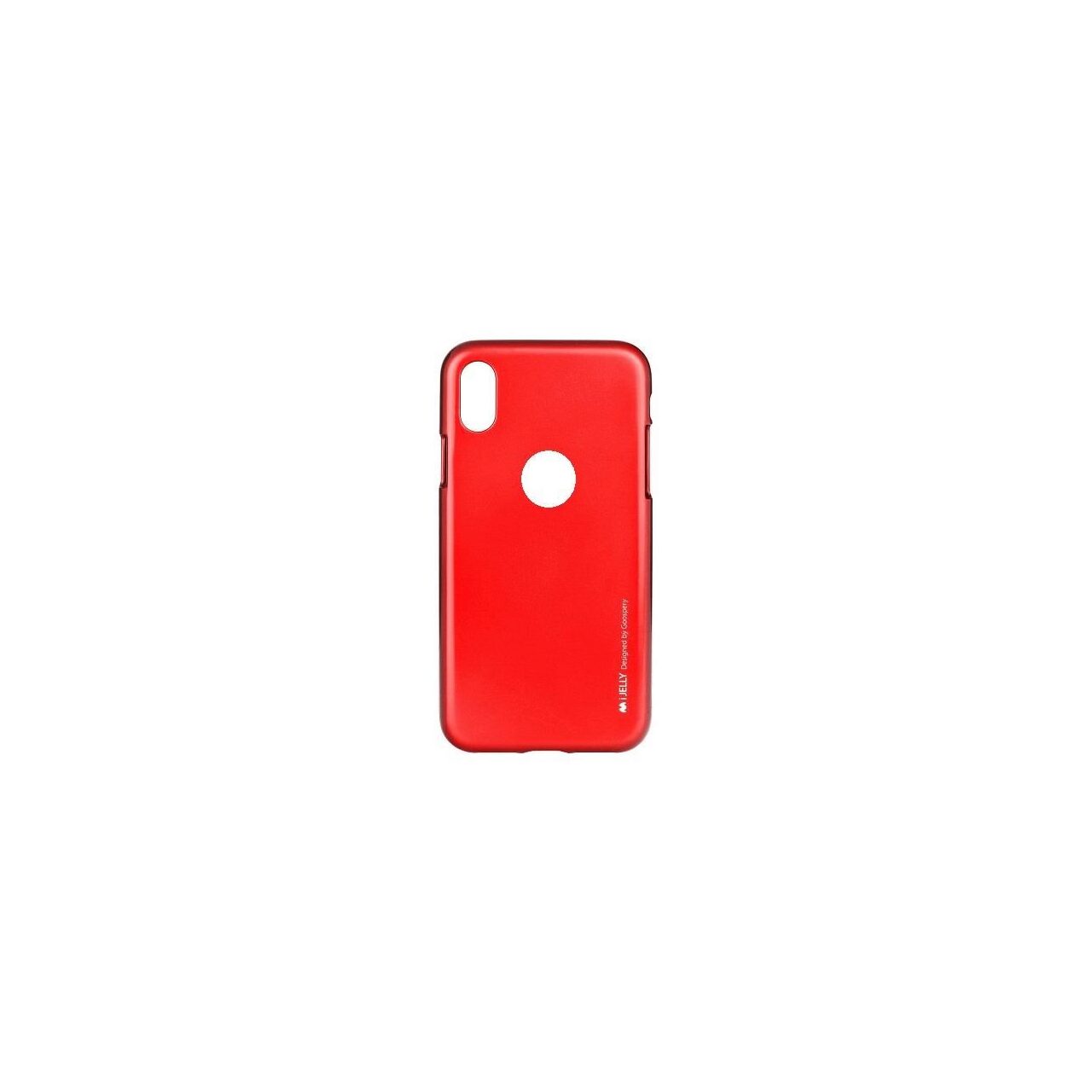 Husa Apple iPhone XS Max - Goospery TPU i-Jelly Case Red