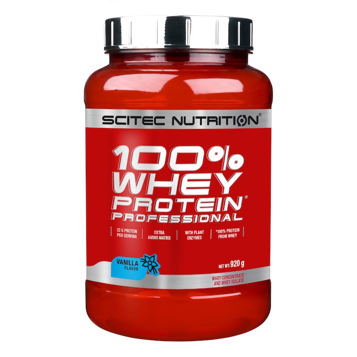 Scitec Nutrition Whey Protein Professional, 920 g, Vanília