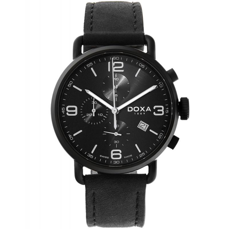 Ceas barbatesc Doxa 181.70.103.01 Quartz Negru