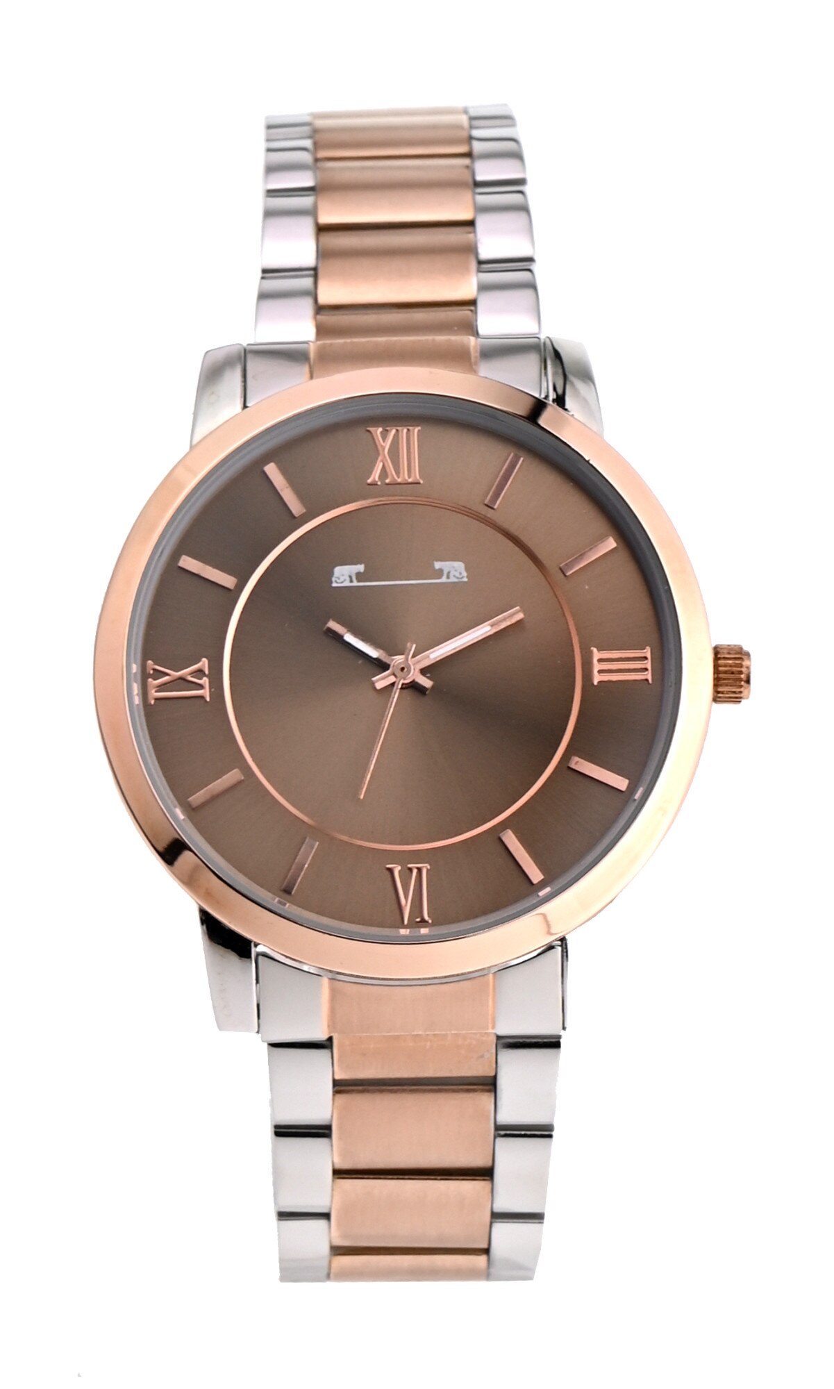 Ceas de mana barbati elegant, argintiu Matteo Ferari - MF10026REDSILVER