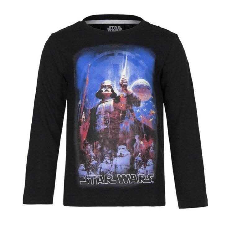 Bluza cu maneca lunga, Star Wars, Negru