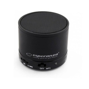 Mini Boxa Portabila Esperanza EP115K Bluetooth USB Neagra Mini Boxa Portabila Esperanza EP115K Bluetooth USB Neagra