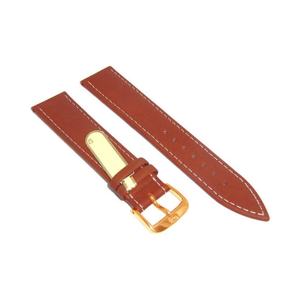 Curea de ceas Di-Modell Havanna 1375-20205, 20mm, Cognac, catarama aurie