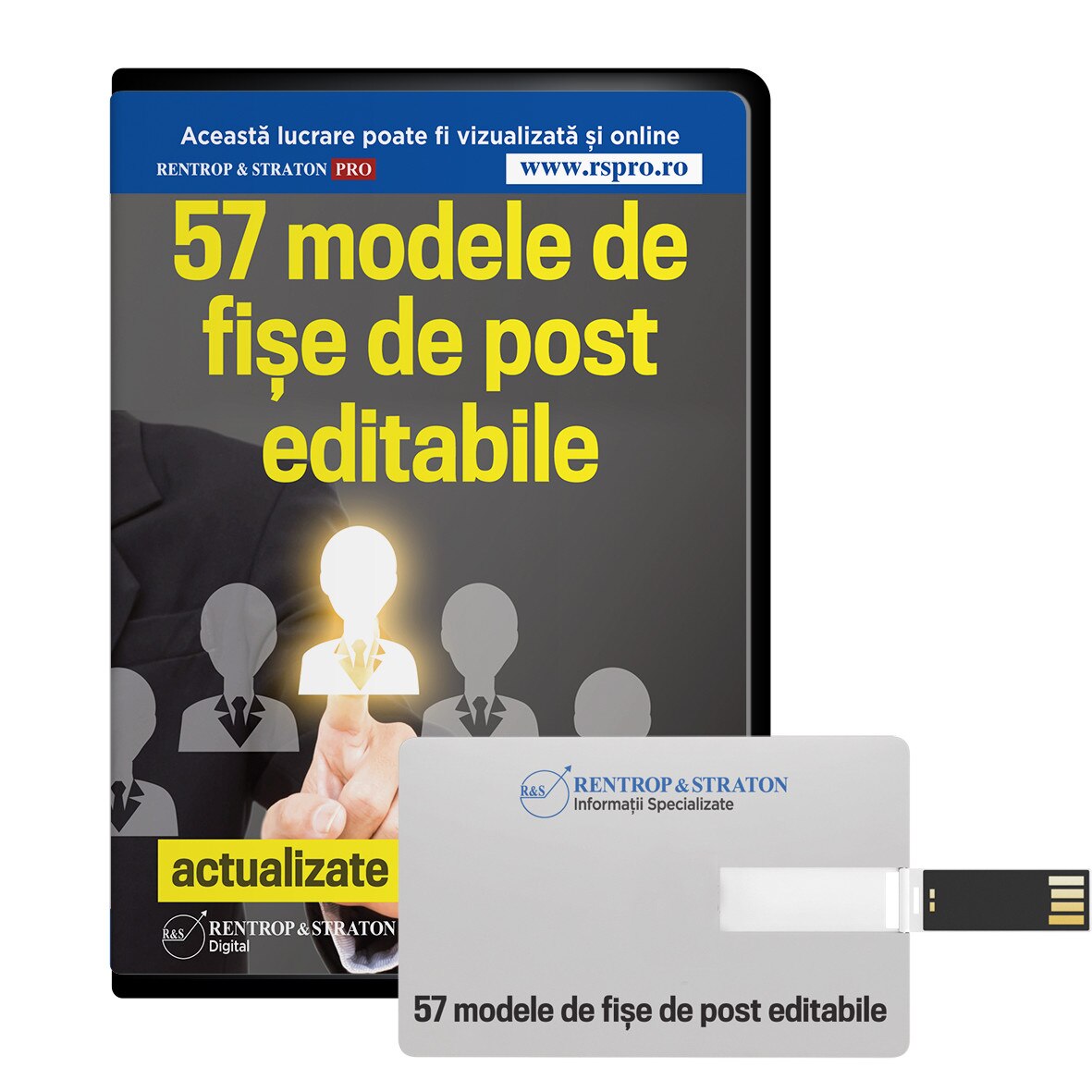57 de modele de fise de post actualizate conform GDPR, autor Colectiv Rentrop&Straton