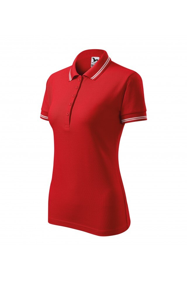 Tricou polo pentru dama, Roşu, 220-07, Rosu