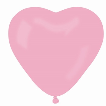 SET 10 Baloane latex in forma de inima, Diametru 25 cm, Rose 06, Gemar CR.06 SET 10 Baloane latex in forma de inima, Diametru 25 cm, Rose 06, Gemar CR.06