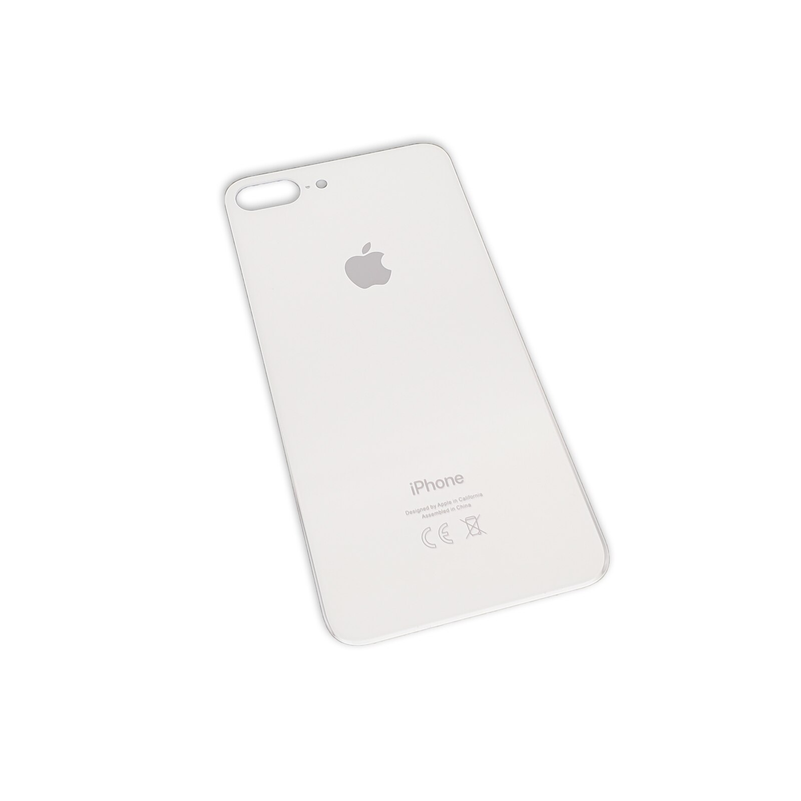 Spate carcasa cu adeziv pentru iPhone 8 Plus Alb