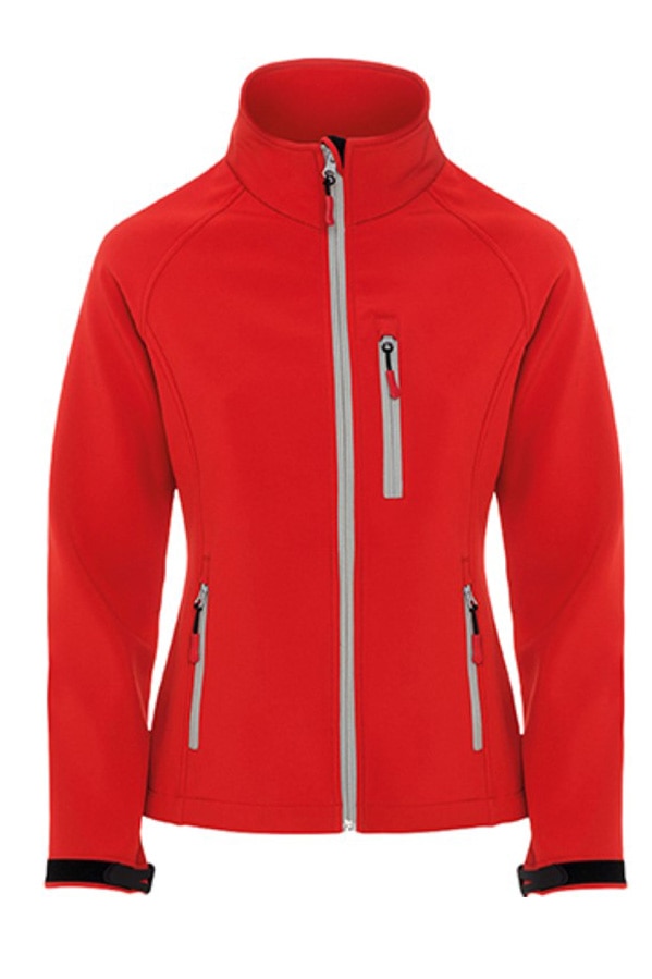 Geaca dama softshell ANTARTIDA, Rosu