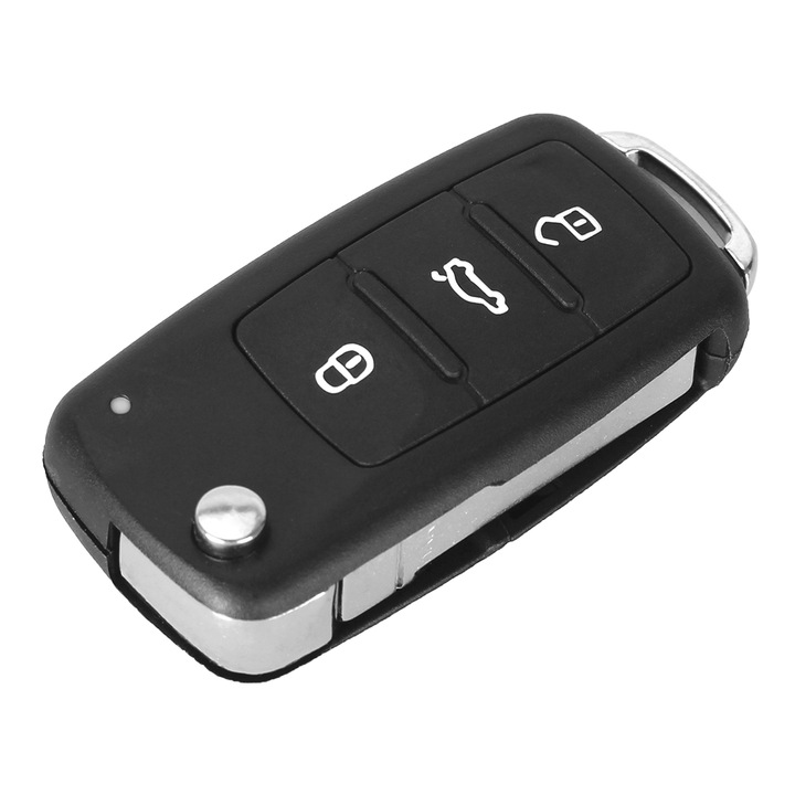 Carcasa Cheie Briceag 3 Butoane compatibil Volkswagen Golf 6 Tiguan Touran Caddy Jetta