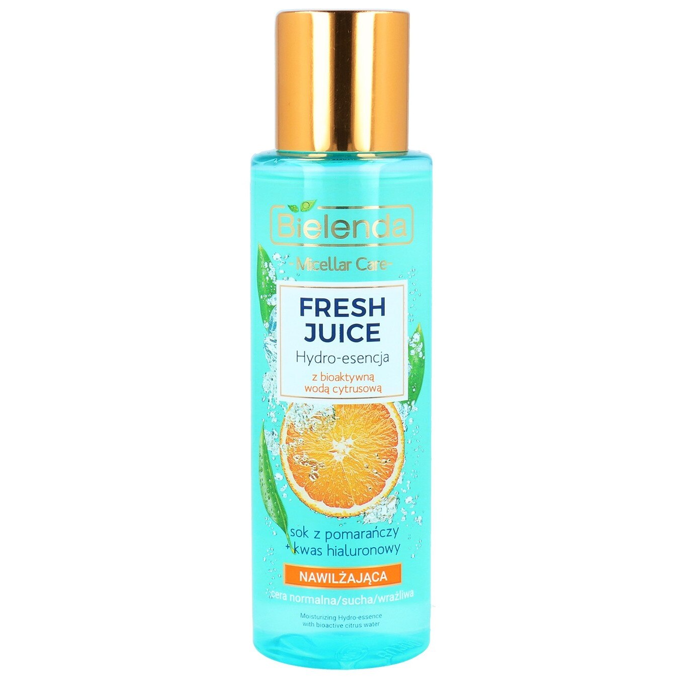 Ser hidratant cu apa bioactiva si portocale Bielenda Fresh Juice, 110 ml