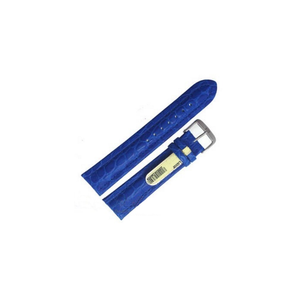 Curea de ceas Di-Modell Luxor 1305-05202, 20mm, Albastru, catarama argintie