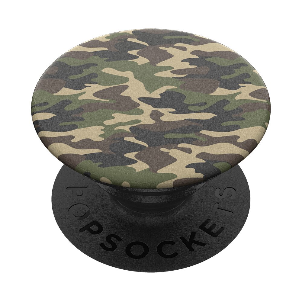 Suport universal de telefon si tableta PopSockets ,accesoriu PopGrip Woodland Camo
