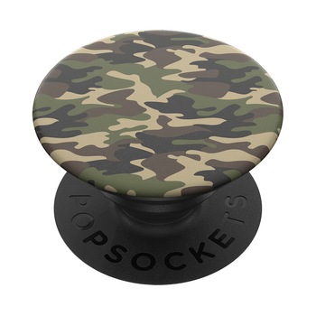 Suport universal de telefon si tableta PopSockets ,accesoriu PopGrip Woodland Camo Suport universal de telefon si tableta PopSockets ,accesoriu PopGrip Woodland Camo