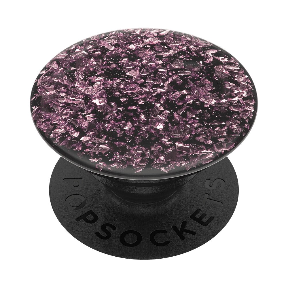 Suport universal de telefon si tableta PopSockets ,accesoriu PopGripl Foil Confetti Silver