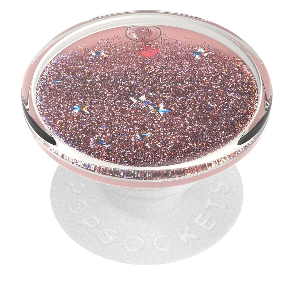 Suport universal de telefon si tableta Popsockets, accesoriu PopGrip Tidepool Rose