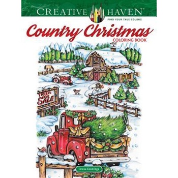 Creative haven christmas coloring book Creative haven christmas coloring book