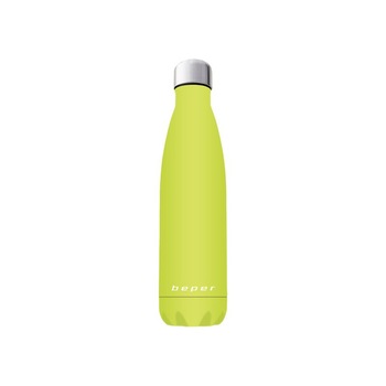 Termos verde din otel inoxidabil, 500ml, Beper, BI.509 Termos verde din otel inoxidabil, 500ml, Beper, BI.509