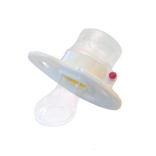 Suzeta ortodontica medicinala Abakus NumiMed 201376, Alb 6-12 luni