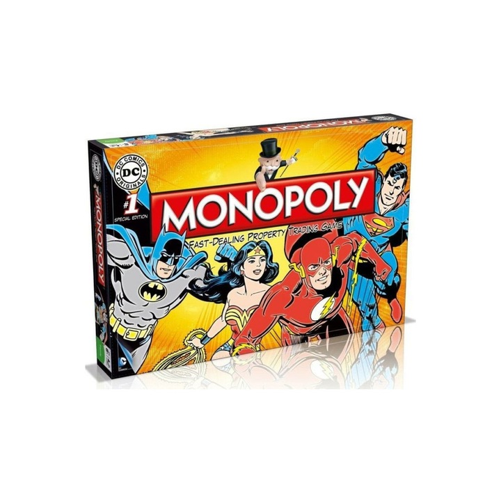 Hasbro - Monopoly DC Comics társasjáték