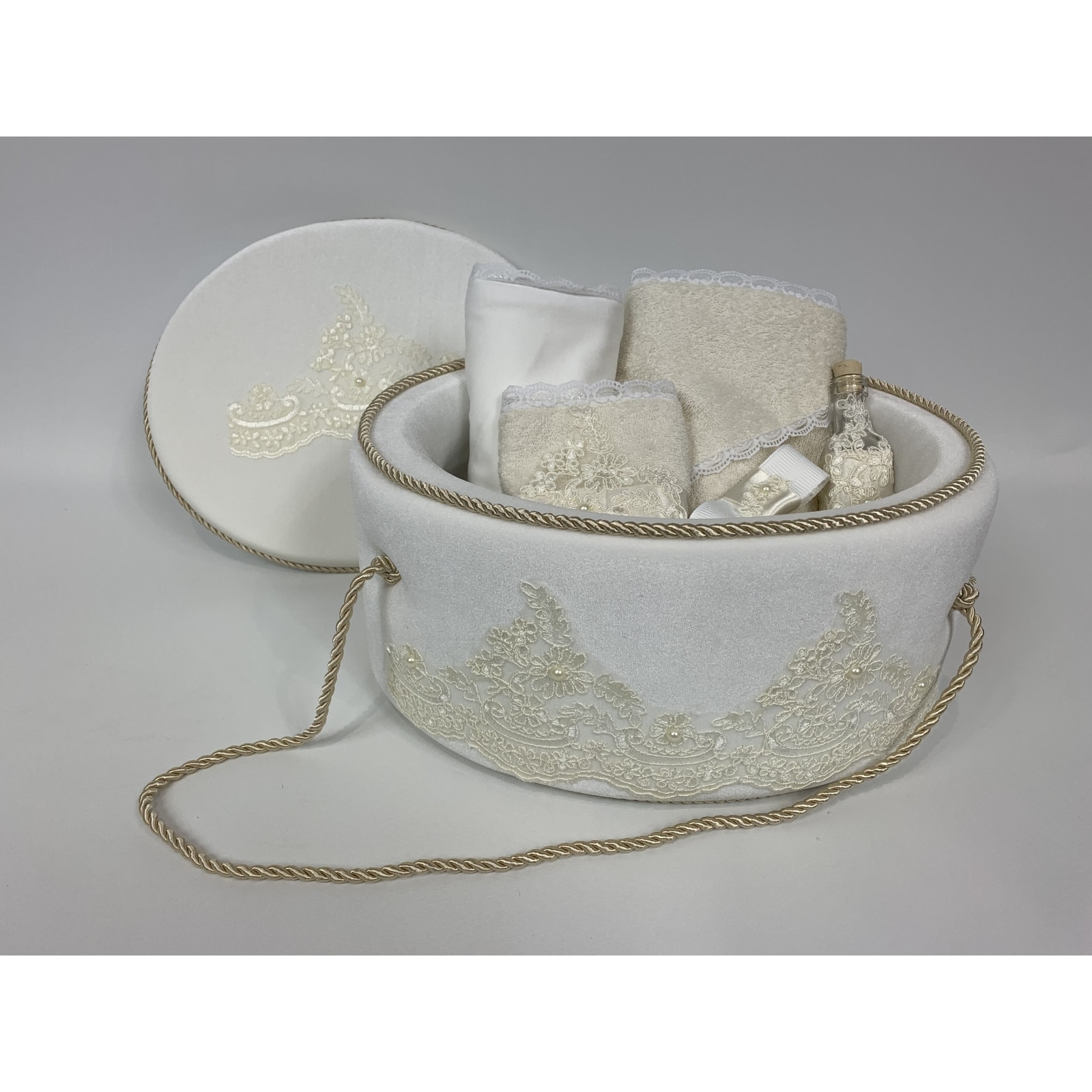 Trusou botez la cufar din catifea id: 184 model Ola Baby