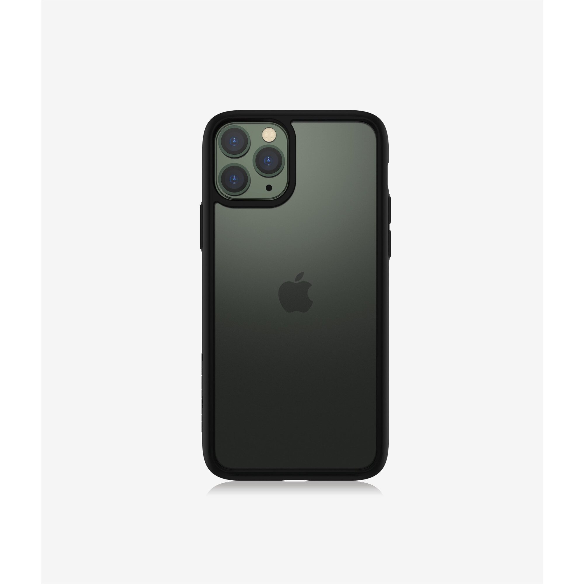 Husa protectie telefon transparenta pentru iPhone 11 Pro Max Black Edition - PanzerGlass