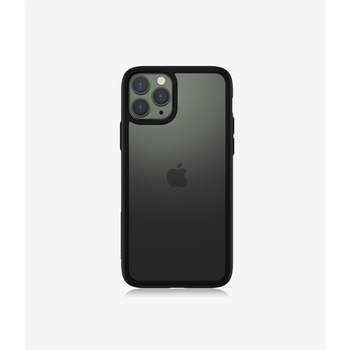 Husa protectie telefon transparenta pentru iPhone 11 Pro Max Black Edition - PanzerGlass Husa protectie telefon transparenta pentru iPhone 11 Pro Max Black Edition - PanzerGlass