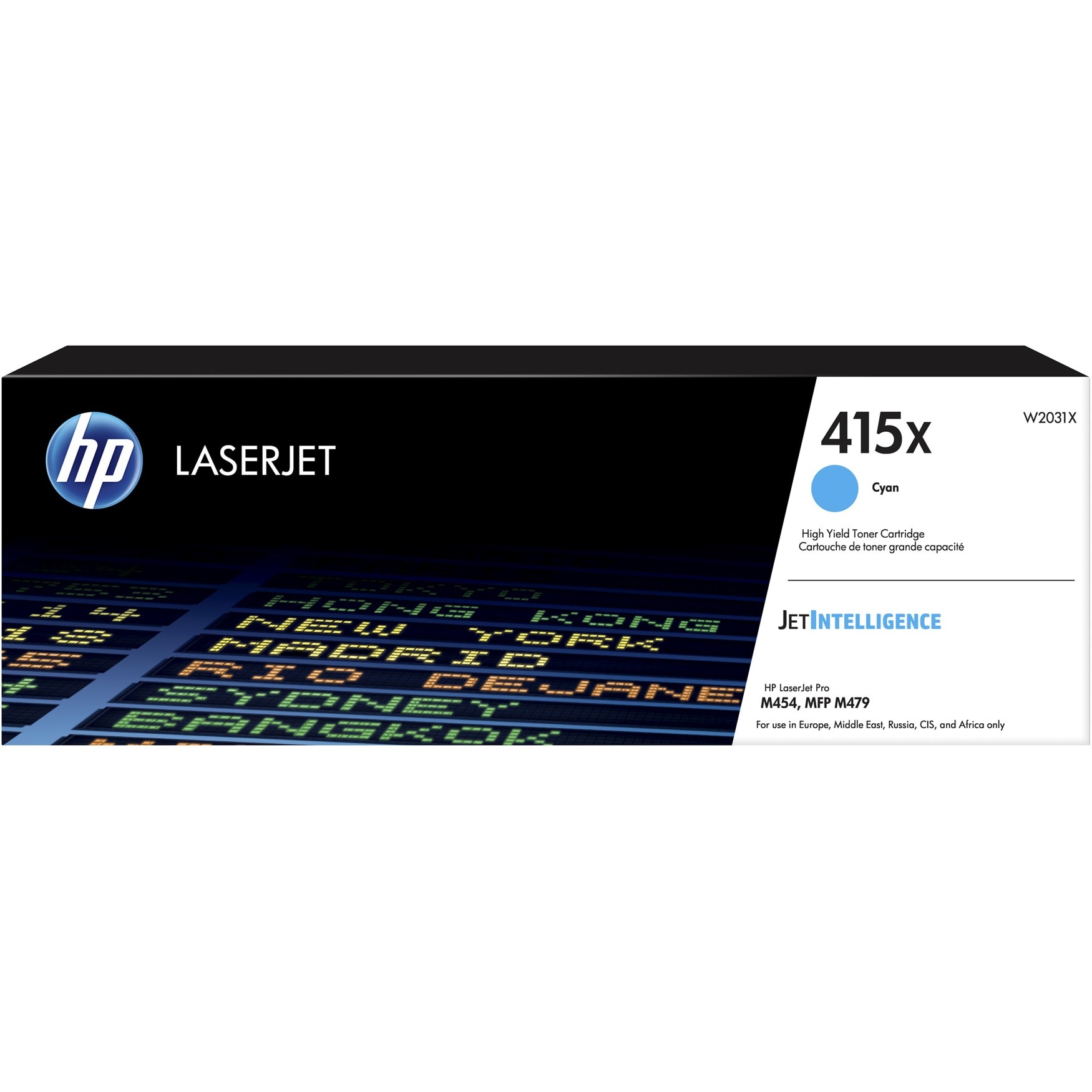 Cartus toner HP W2031X (415X) cyan 6000 pagini