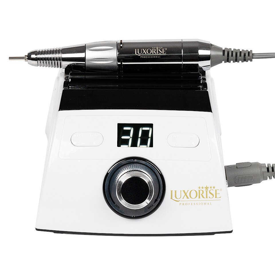 Freza unghii profesionala Energy PRO - LUXORISE Germania, 30000 RPM, White