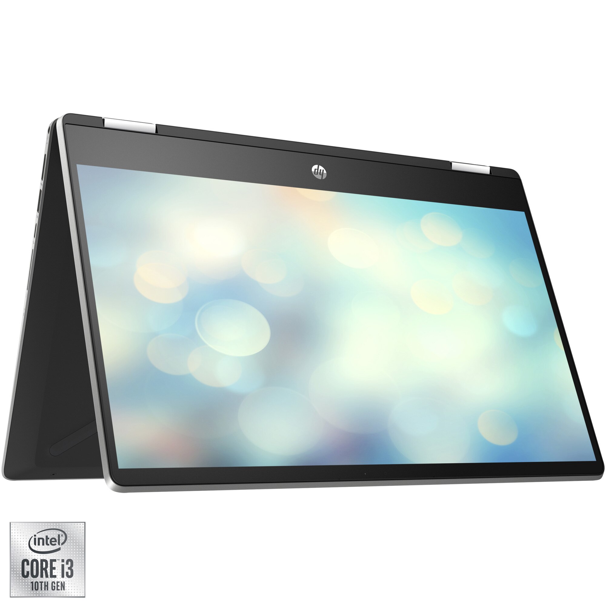 Laptop 2 in 1 HP Pavilion x360 14-dh1000nq cu procesor Intel® Core™ i3-10110U pana la 4.10 GHz, 14