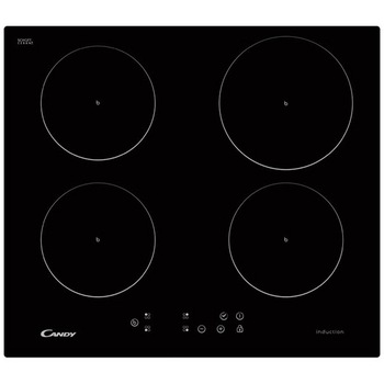 Plita incorporabila Candy CI640 CB, Inductie, 4 zone de gatire, Booster, Touch control, 60 cm, Negru Plita incorporabila Candy CI640 CB, Inductie, 4 zone de gatire, Booster, Touch control, 60 cm, Negru