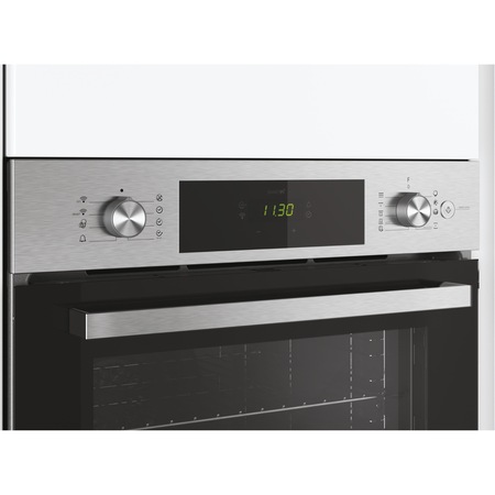 Cuptor incorporabil Candy FCTS886X WIFI, Electric, 70 l, Autocuratare Pirolitica & Aquactiva, WiFi, STEAM, Clasa A, Inox