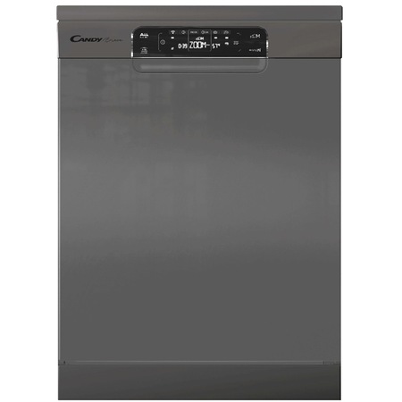 Masina de spalat vase Candy CDPN 4S603PX, 16 seturi, Clasa C, Display, Auto door open, 60 cm, Inox