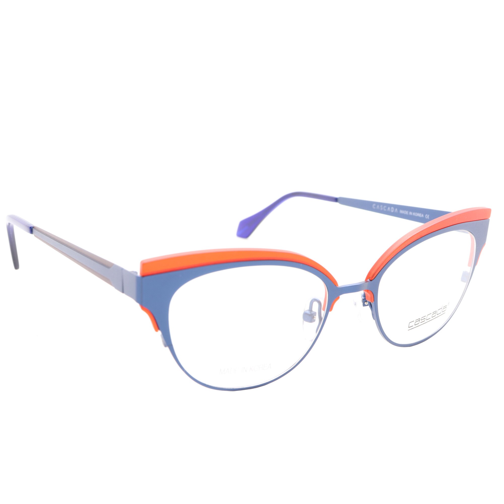 Rame ochelari de vedere, Cascada, Dama, JACKIE col.2, 49mm, Albastru/Rosu