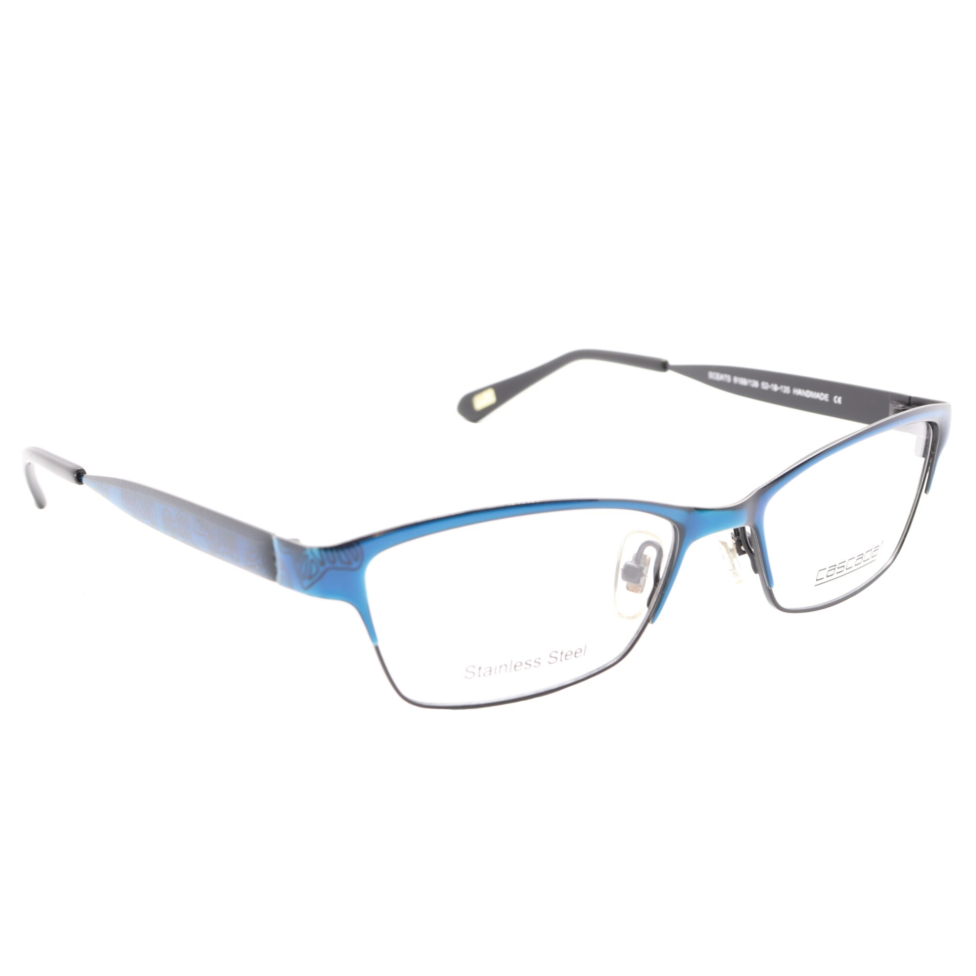 Rame ochelari de vedere, Cascada, Dama, SCEATS 9108, 52mm, Albastru/Negru