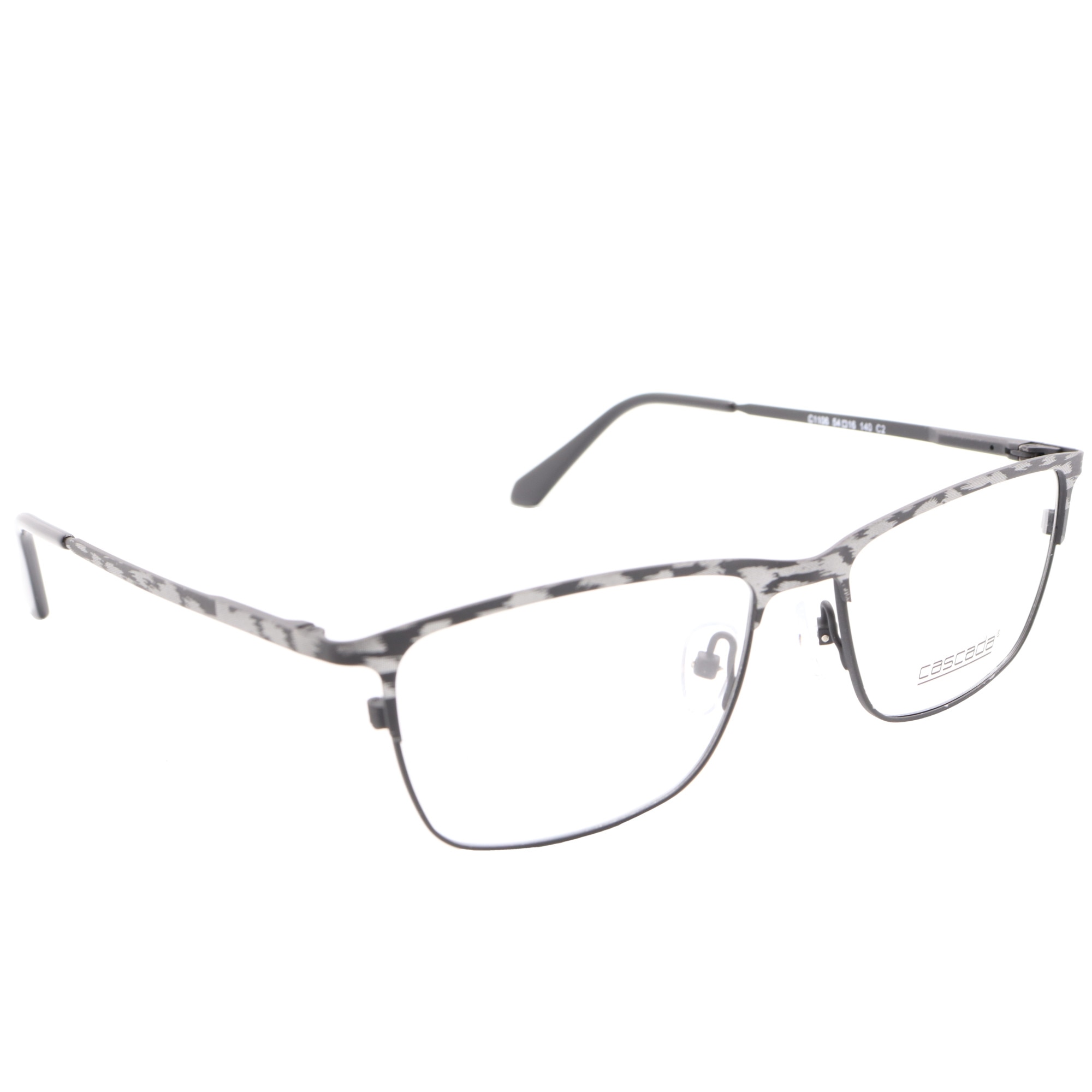 Rame ochelari de vedere, Cascada, Dama, C1106, 54mm, Negru/Gri