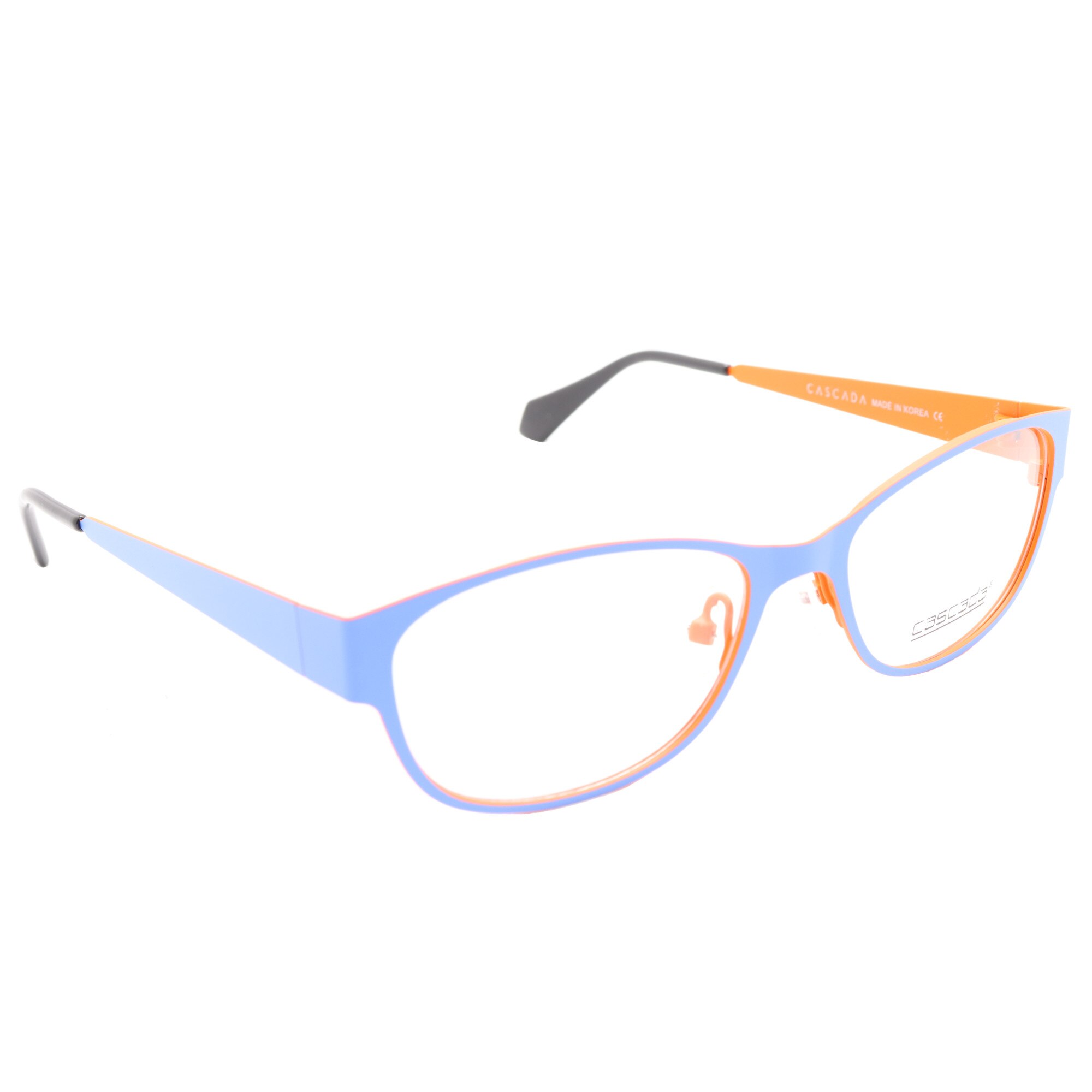 Rame ochelari de vedere, Cascada, Dama, Croaker 4018, 53mm, Albastri/Orange