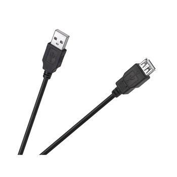Cablu USB tata - tata, Eco-Line, Lungime 3 metri Cablu USB tata - tata, Eco-Line, Lungime 3 metri