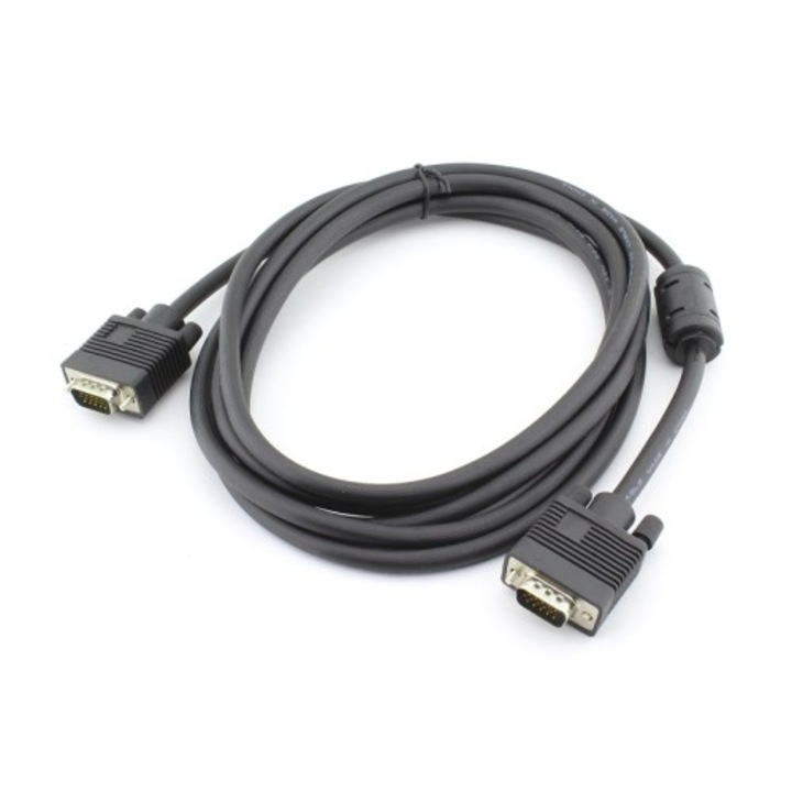 Cablu VGA 3m, cu bobina antiparaziti - 127990