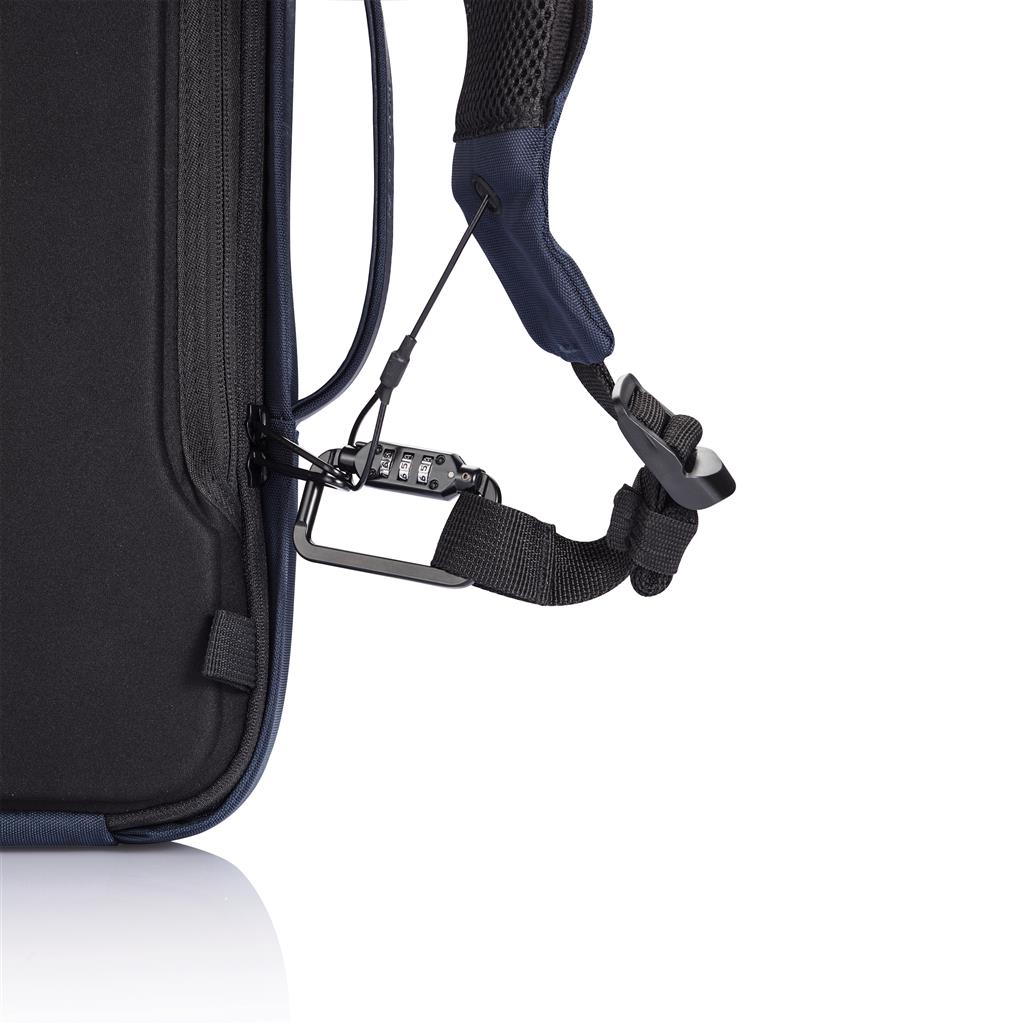 Rucsac Laptop Antifurt Bobby Bizz, 15.6 inch, Albastru
