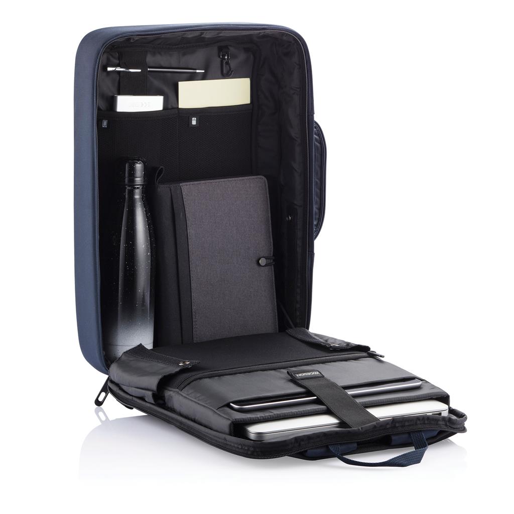 Rucsac Laptop Antifurt Bobby Bizz, 15.6 inch, Albastru