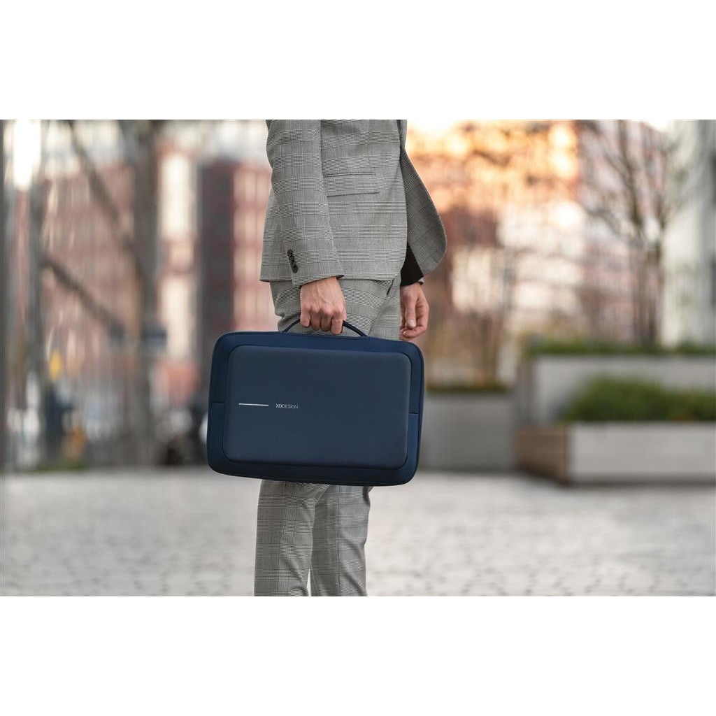 Rucsac Laptop Antifurt Bobby Bizz, 15.6 inch, Albastru
