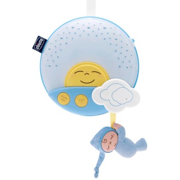 Jucarie Chicco pentru Patut de Lemn, Apus de Soare 0 luni+, ALBASTRU Jucarie Chicco pentru Patut de Lemn, Apus de Soare 0 luni+, ALBASTRU