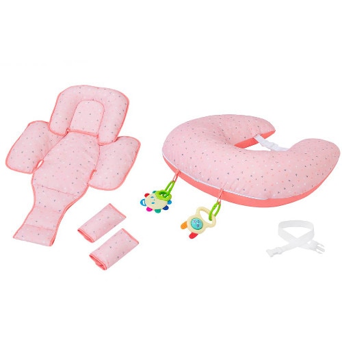 Perna ClevaMama Multifunctionala 10 in 1 Coral