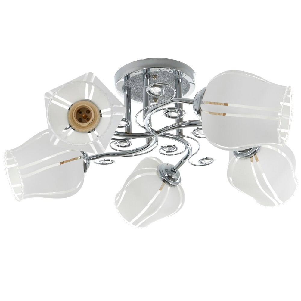 Lustra, Crom, 5xE27, 1962/5 CH