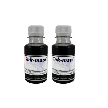Pachet flacon refill cerneala negru pigment x2 Ink-Mate 200ml compatibil Canon PG-510 Pachet flacon refill cerneala negru pigment x2 Ink-Mate 200ml compatibil Canon PG-510